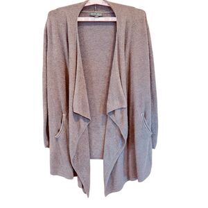 Barefoot Dreams Cozy Chic Lite Island Wrap Cardigan Womens Size L / XL Brown